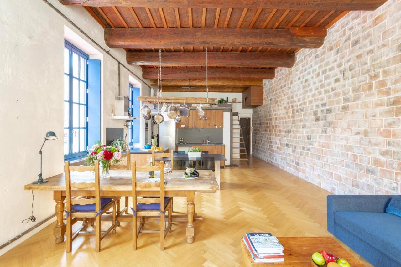 מרסיי Sunny Stylish Spacious Loft In Old-Port מראה חיצוני תמונה
