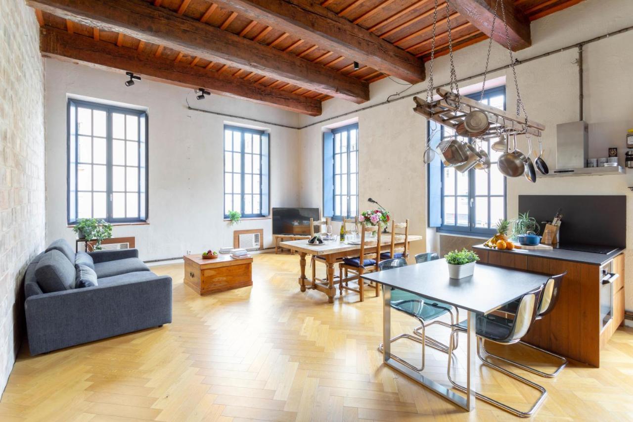 מרסיי Sunny Stylish Spacious Loft In Old-Port מראה חיצוני תמונה