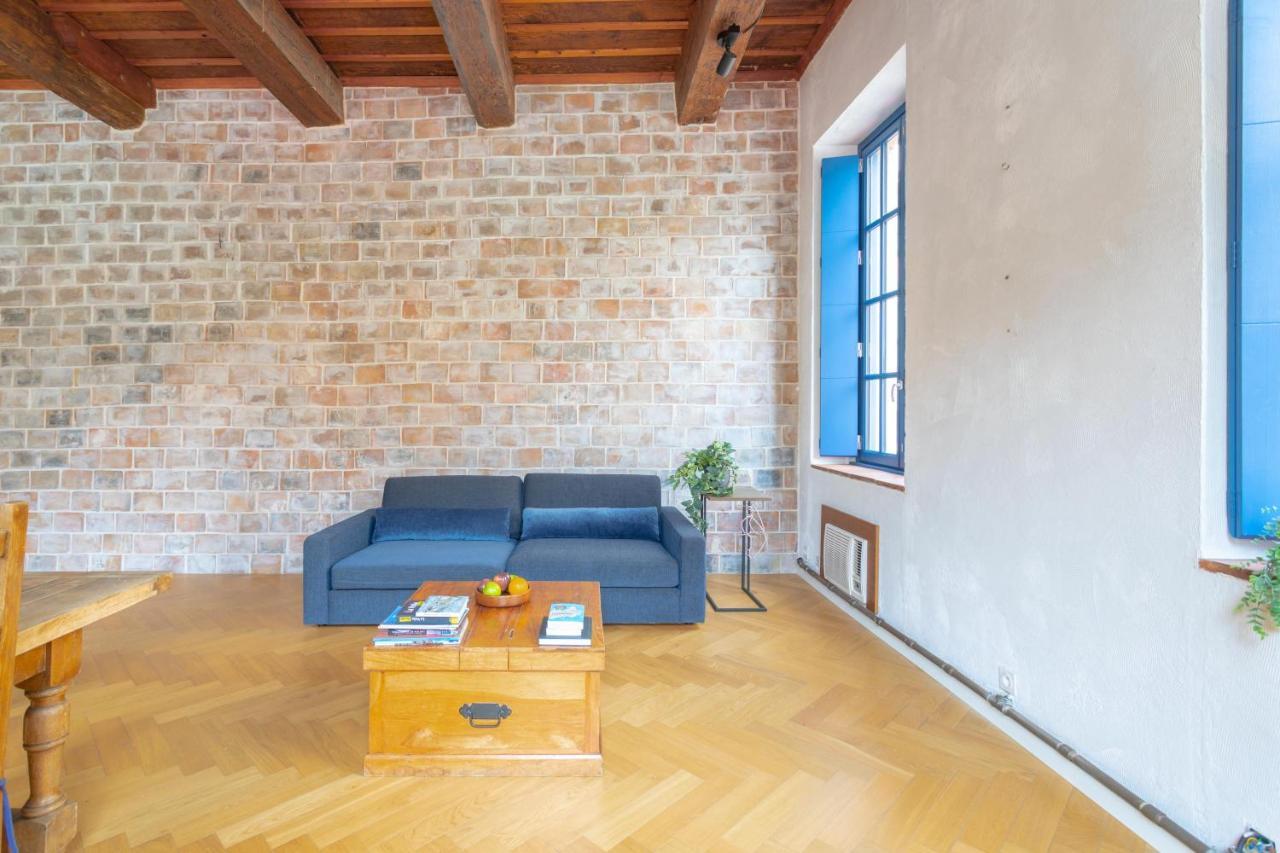 מרסיי Sunny Stylish Spacious Loft In Old-Port מראה חיצוני תמונה